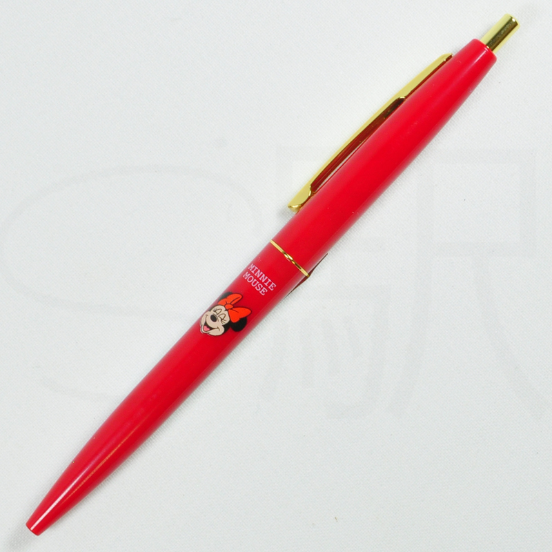 Disney BIC Ballpen Click Gold [S4649265] Red - Minnie Mouse